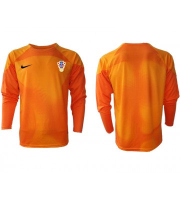 Croatia Goalkeeper Replica Away Stadium Shirt World Cup 2022 Long Sleeve